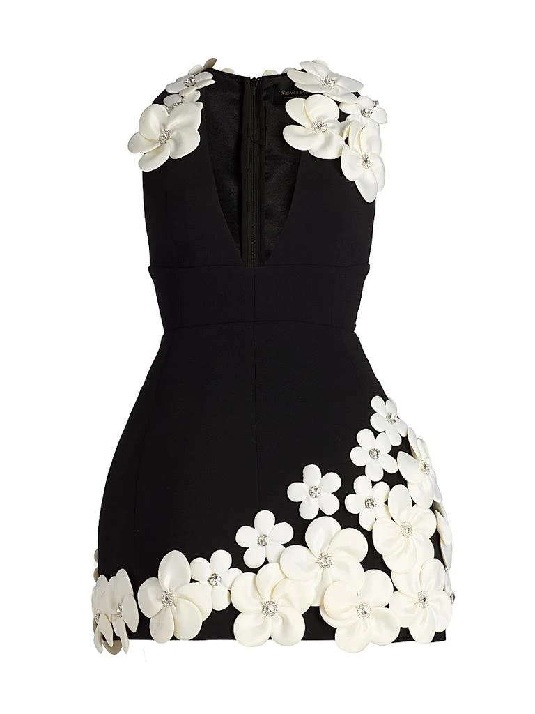 BRONX AND BANCO Estelle Floral Appliqué Fit 
Flare Minidress 1