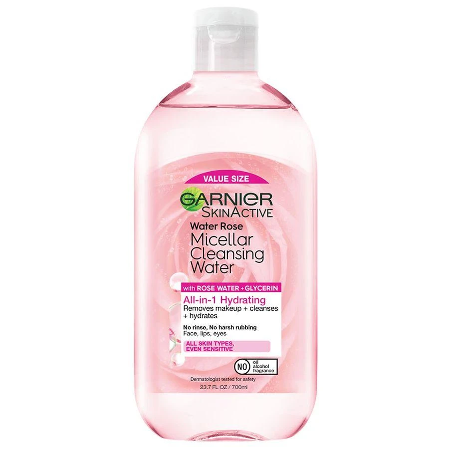 SkinActive Micellar Cleansing Water & Makeup Remover with Rose Water For Normal to Dry Skin 1