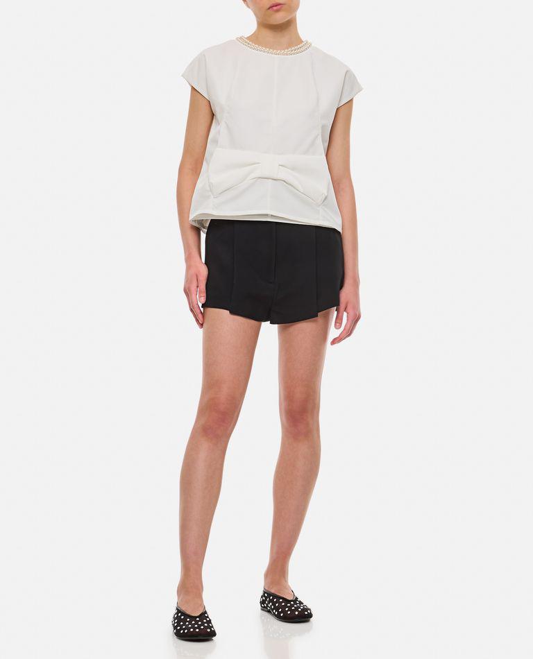 Junya Watanabe Pearl Neckline Blouse