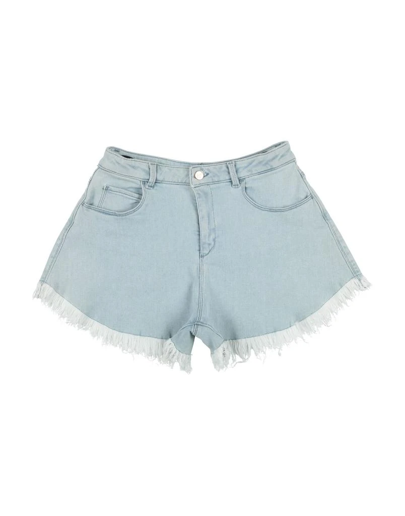 MISS BLUMARINE Denim shorts 1