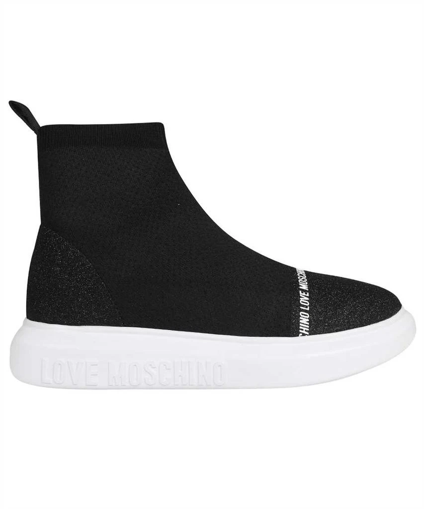 Love Moschino Knitted Sock-sneakers 1