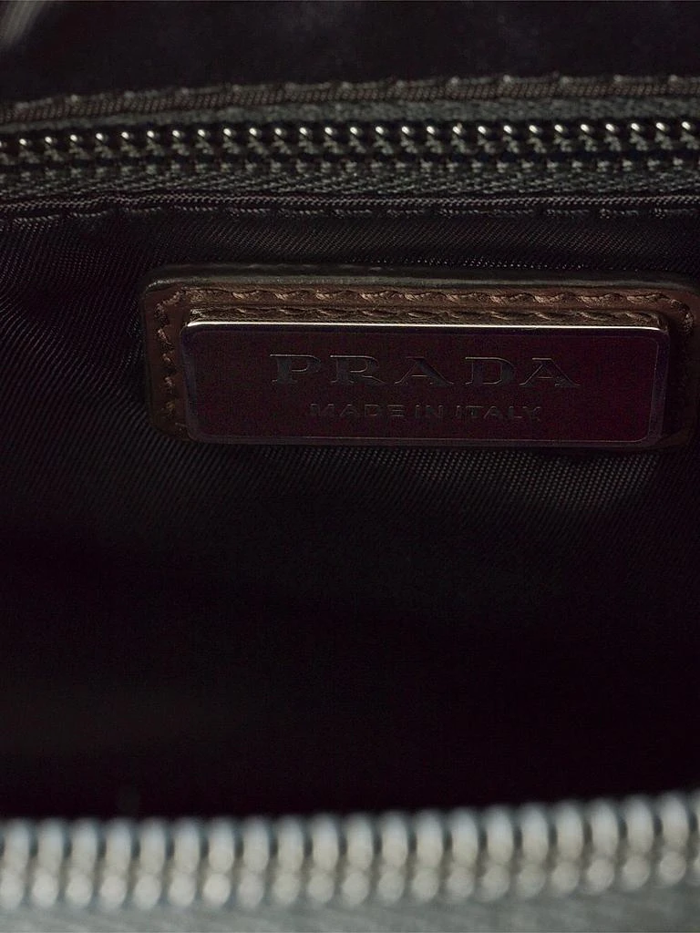 Prada Re-Nylon and Leather Shoulder Bag 8