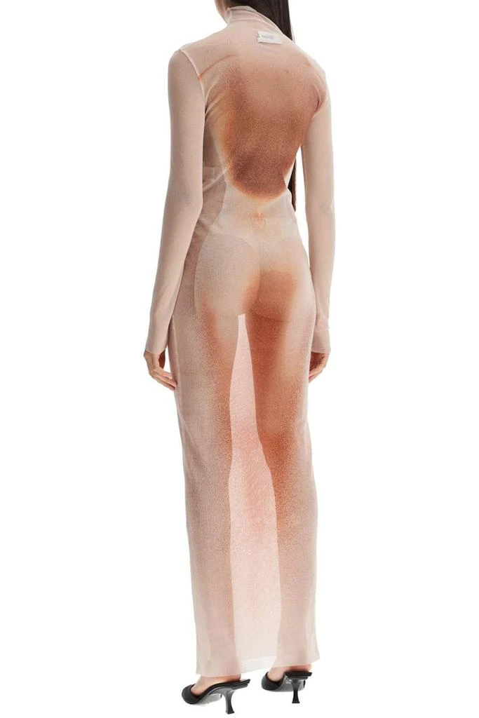 Jean Paul Gaultier long mesh dress 3