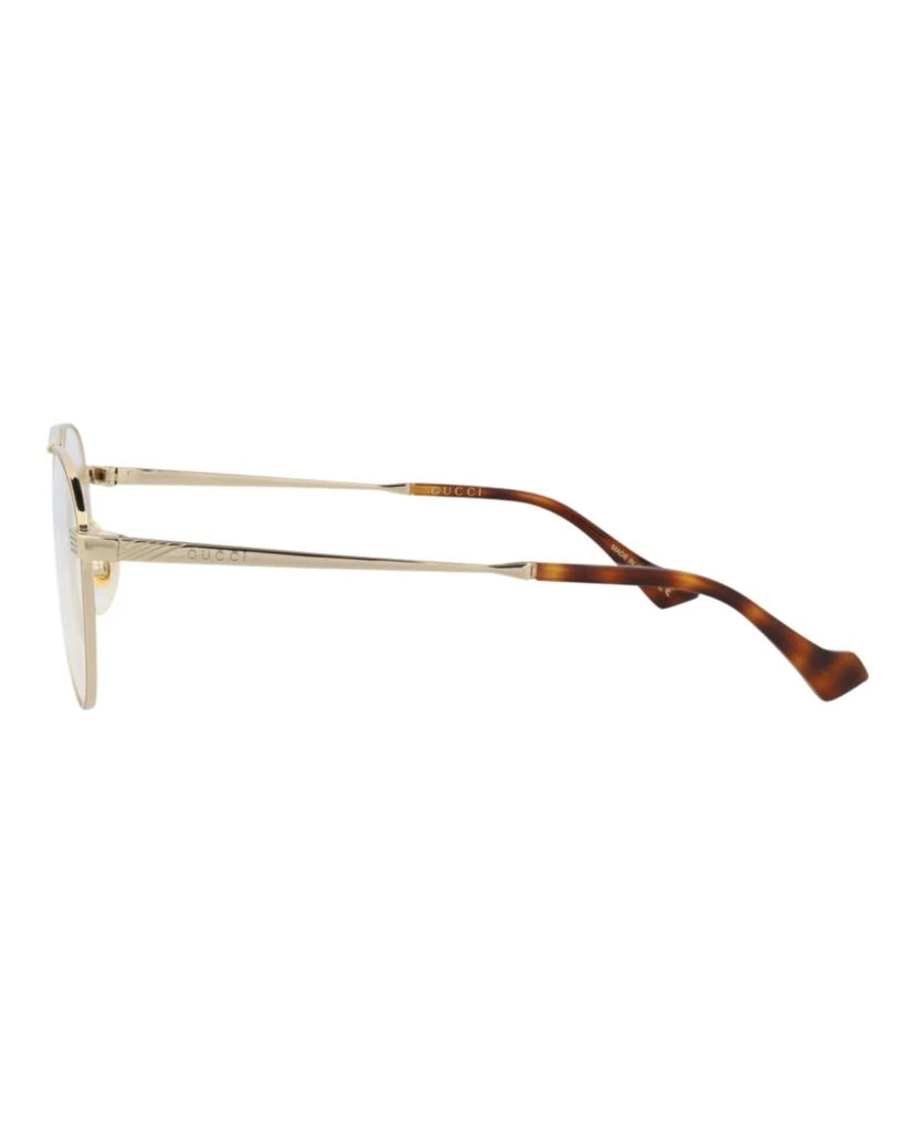 Gucci Round-Frame Metal Optical Frames 3