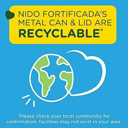 Nestle Nestle NIDO Fortificada Dry Whole Milk Powder, 4.85 lb. 6