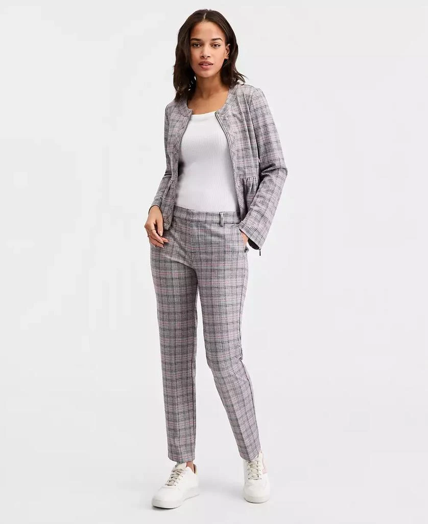 Liverpool Los Angeles Women
s Kelsey Glen Plaid Straight-Leg Pants