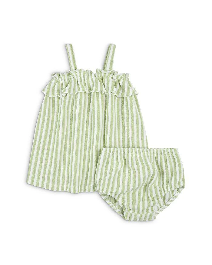 Petit Lem Girls' Striped Dress Set -  Baby