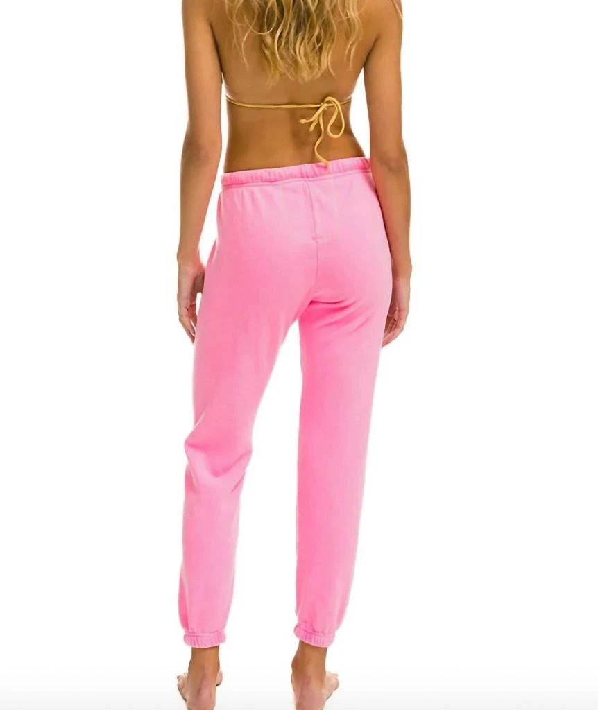 AVIATOR NATION Aviator Nation - Stripe Logo Sweatpants 2