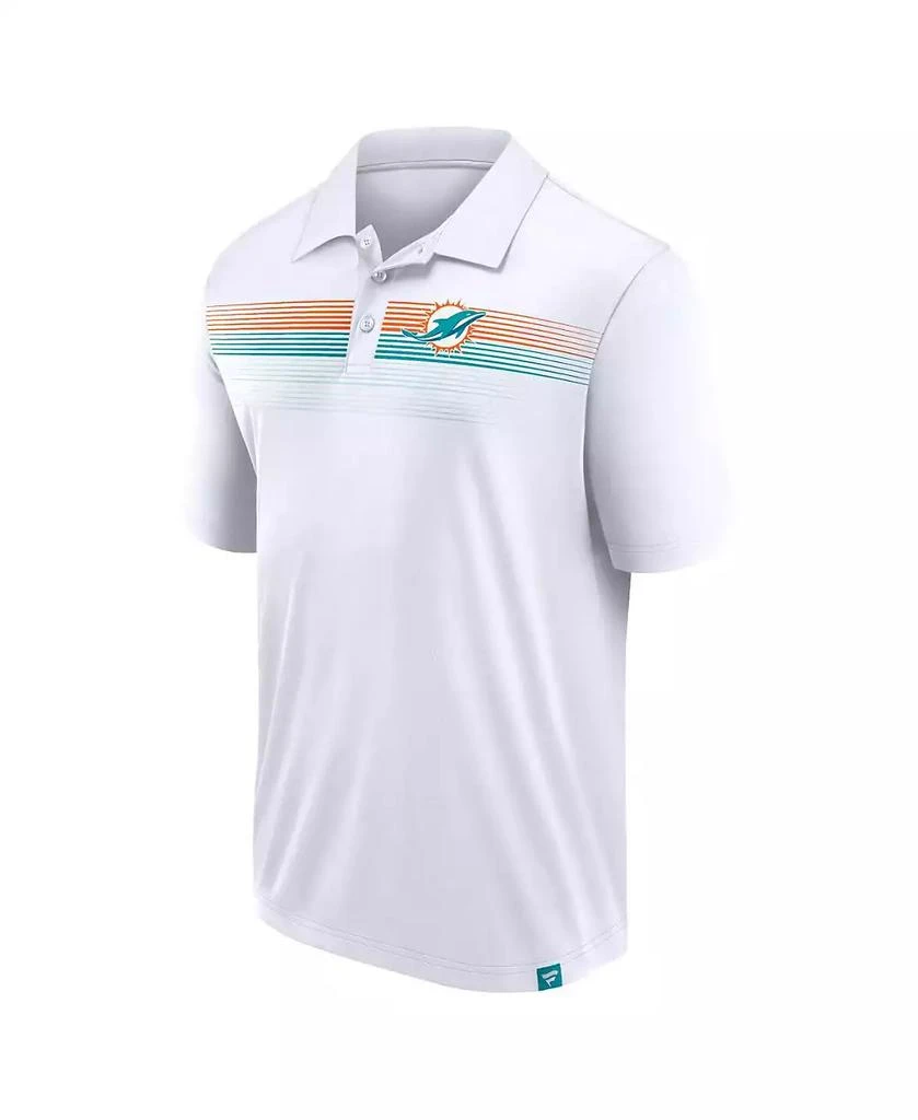 Fanatics Men's White Miami Dolphins Big Tall Sublimated Polo 2