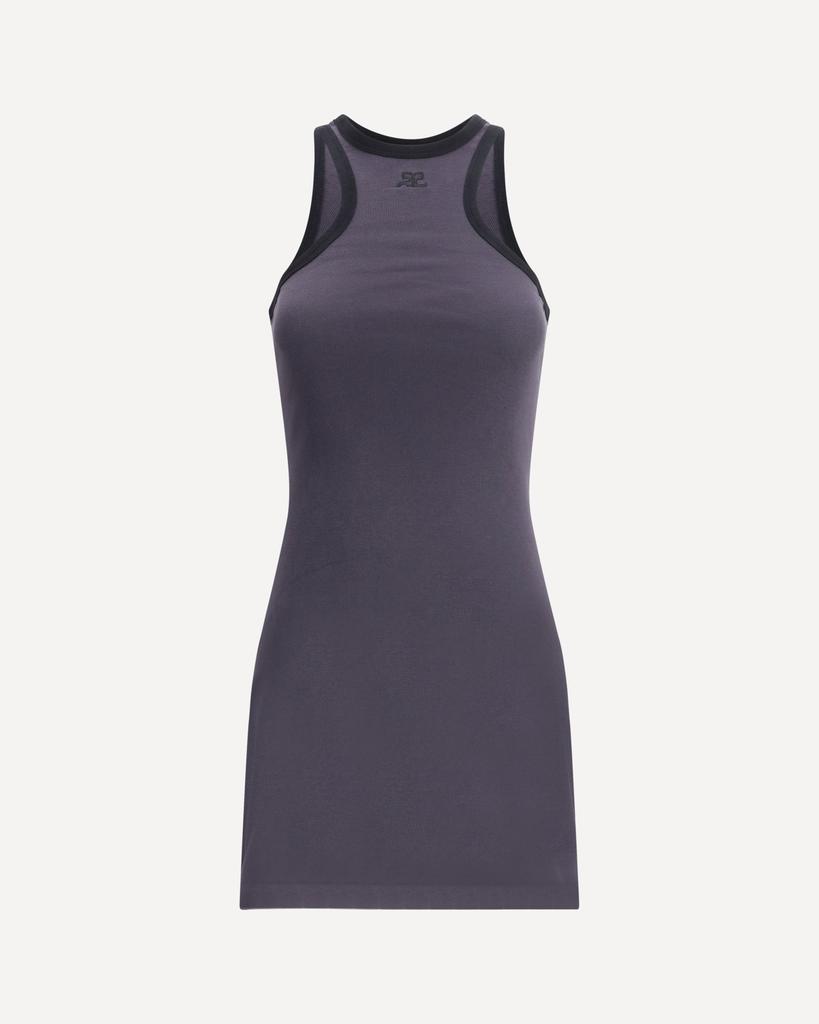 Courrèges Cotton Scuba mini Dress