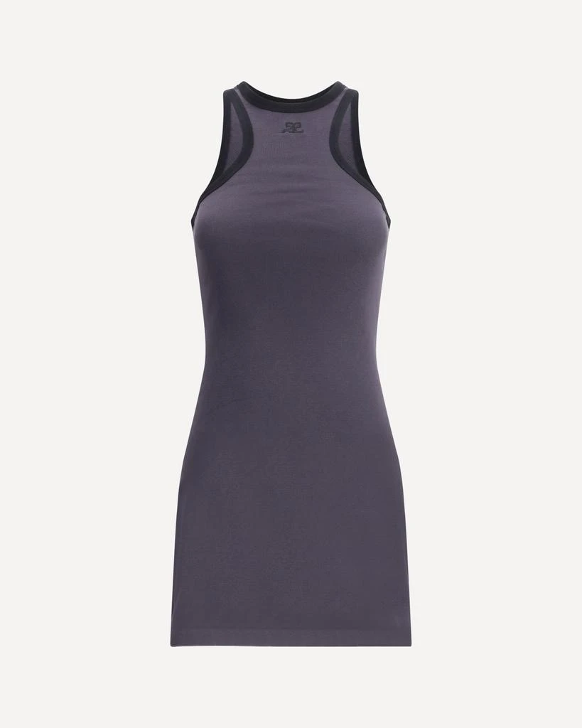 Courrèges Cotton Scuba mini Dress 1