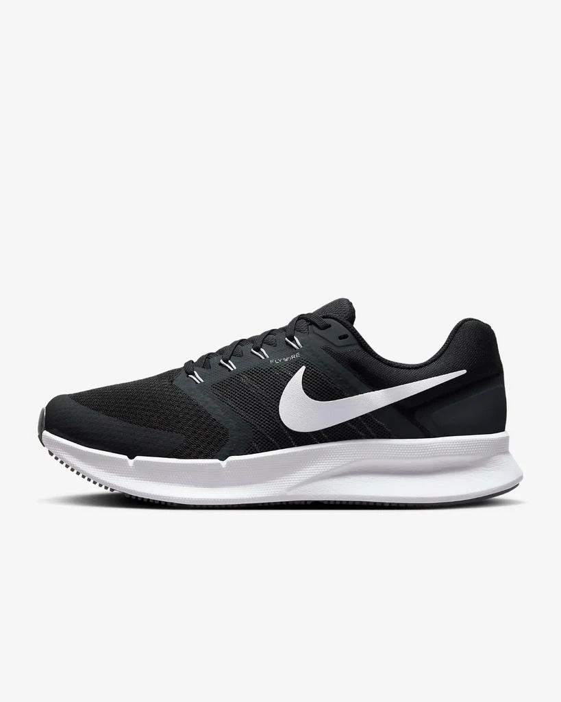 NIKE Run Swift 3 DR2695-002 Sneaker Men's Black White Lace Up Road Running Shoes 1