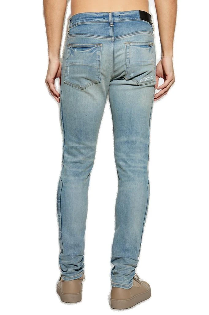 AMIRI Amiri Bone Detailed Skinny Jeans 3