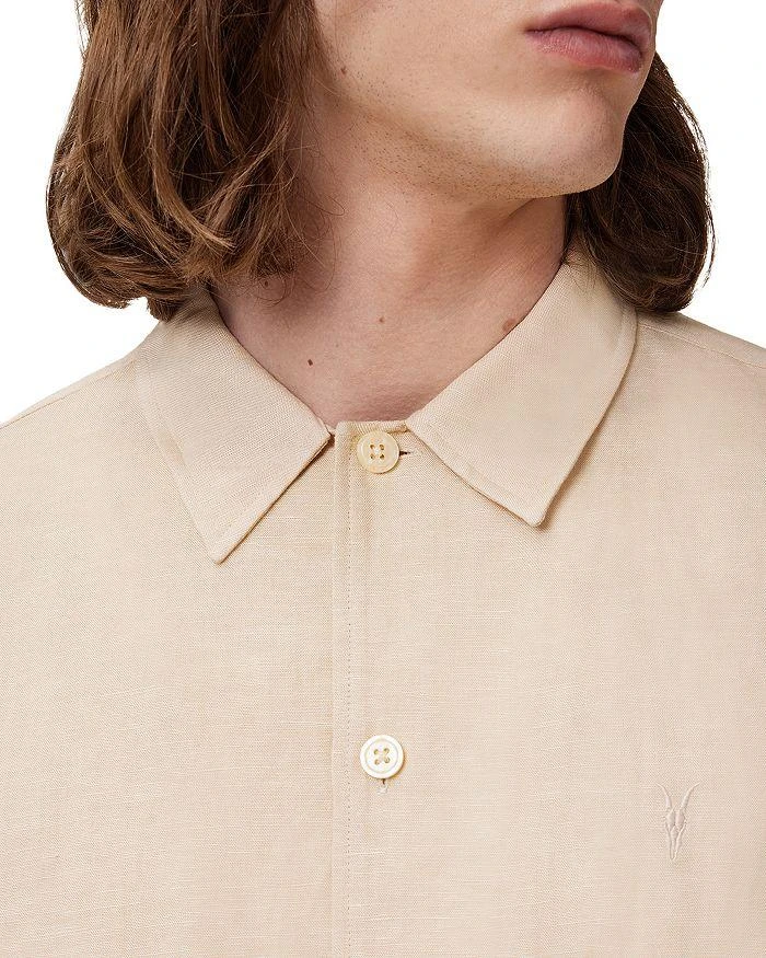 ALL SAINTS Bandol Relaxed Fit Shirt 7