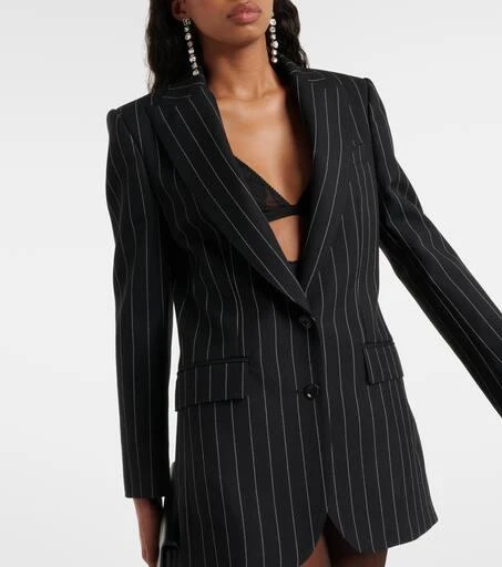 Dolce 
Gabbana Pinstripe virgin wool blazer 4