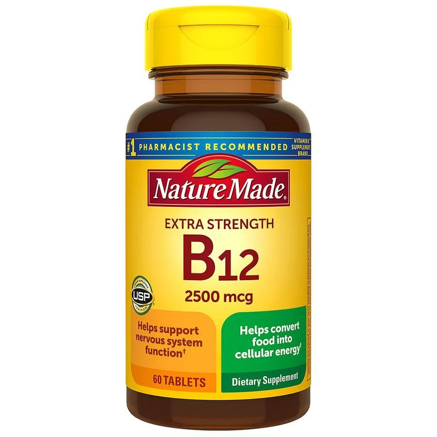 Nature Made Extra Strength Vitamin B12 2500 mcg Tablets 1