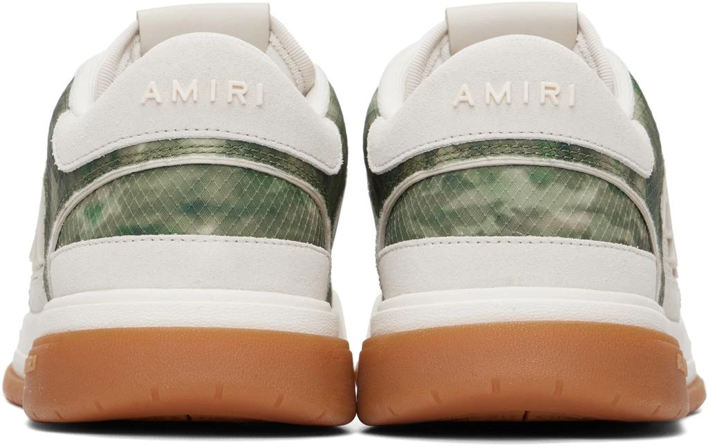 AMIRI Beige 
Khaki Camo Classic Low Sneakers 2