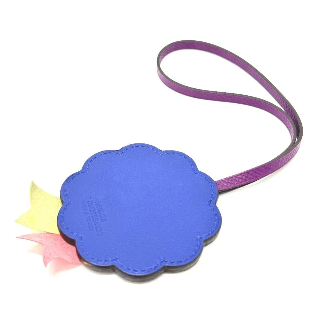 Hermes Epsom Leather Agneau Milo Handbag Charm (Pre-Owned) 2