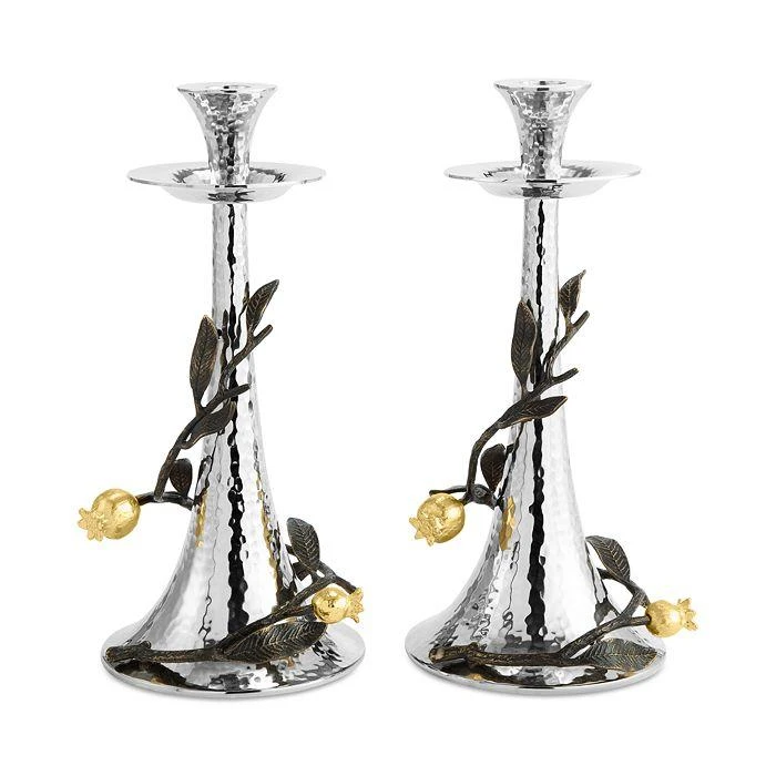 Michael Aram Pomegranate Candleholders, Set of 2 4