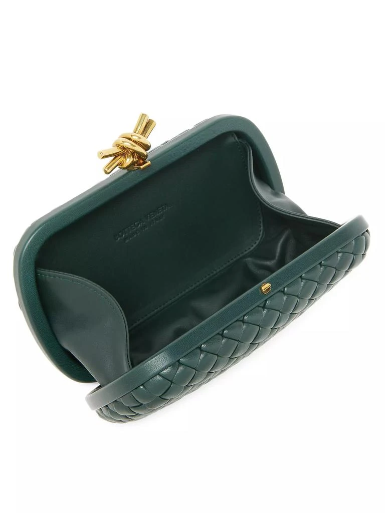 Bottega Veneta Knot Intrecciato Leather Miniaudiere Clutch 3