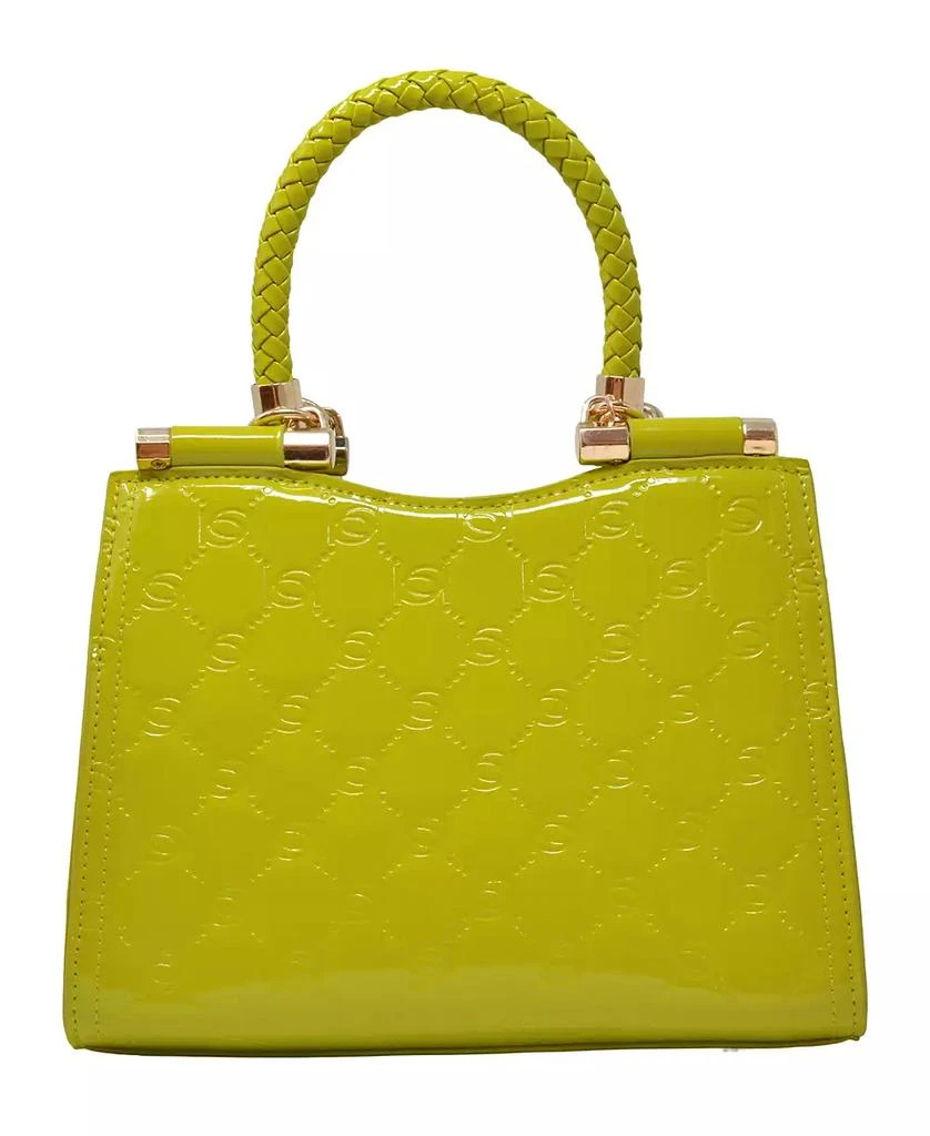 Bebe Dana Monogram Top Handle Crossbody 4