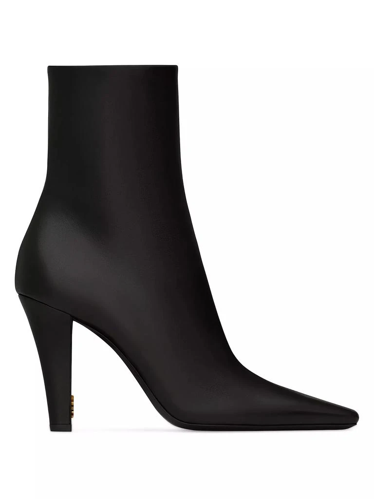 Yves Saint Laurent Jill Booties in Smooth Leather 1