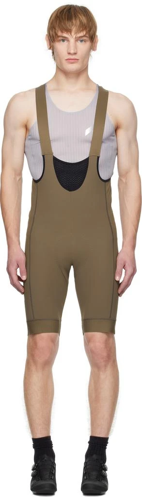 Pas Normal Studios Brown Mechanism Deep Winter Bib Shorts 1