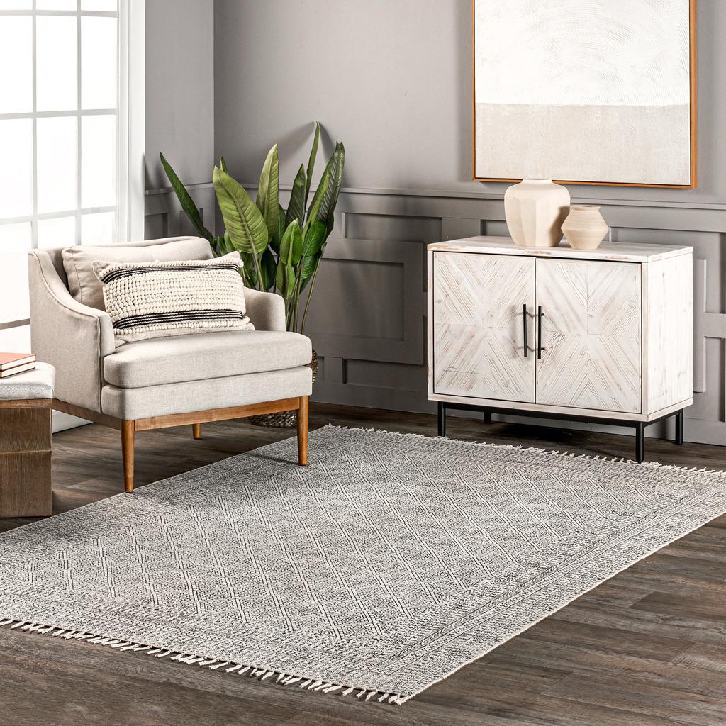 nuLOOM Flatweave Rita Moroccan Trellis Area Rug