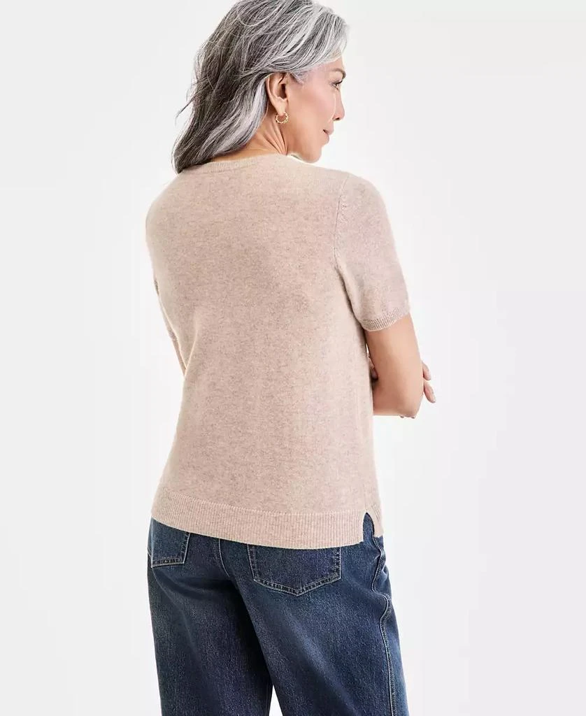 Charter Club Women
s Crewneck Short-Sleeve Sweater, Macy
s Exclusive 2