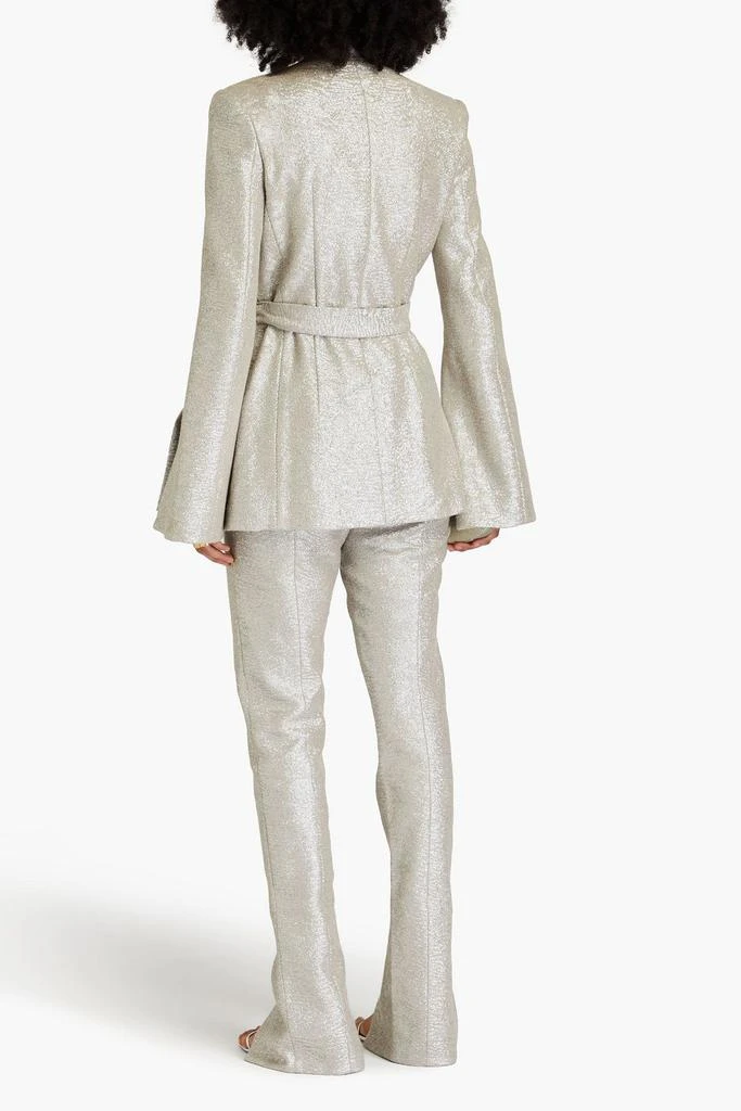 Zimmermann Metallic cotton-bouclé blazer 3