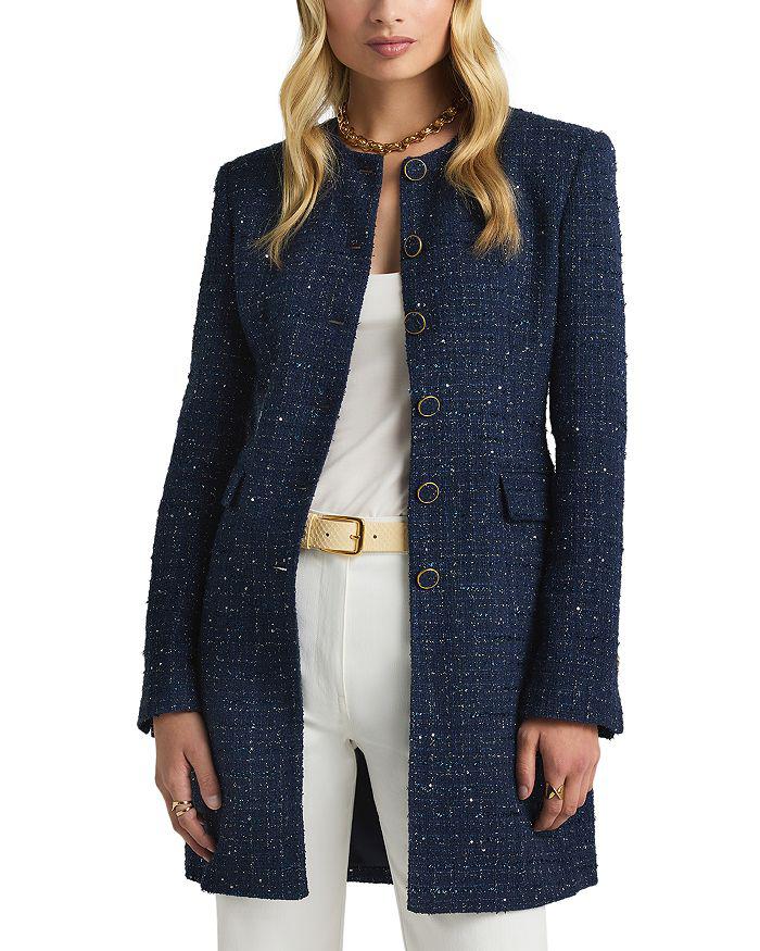 St. John Sequined Tweed Jacket