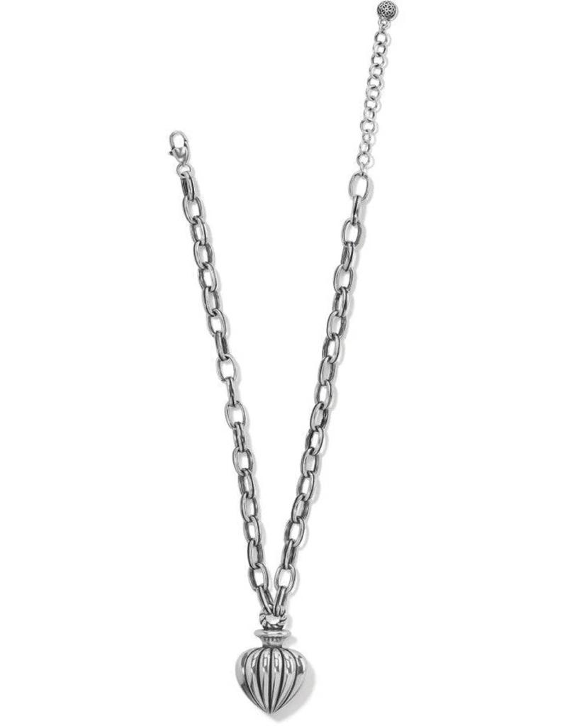 Brighton Amphora Statement Necklace In Silver
