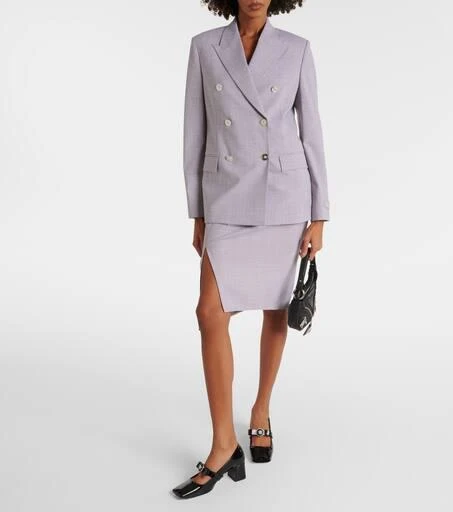 Versace Gianni Ribbon 55 leather pumps 2