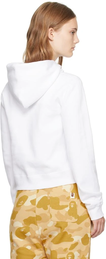 Bape White 'I Love Bape' Pullover Hoodie 3
