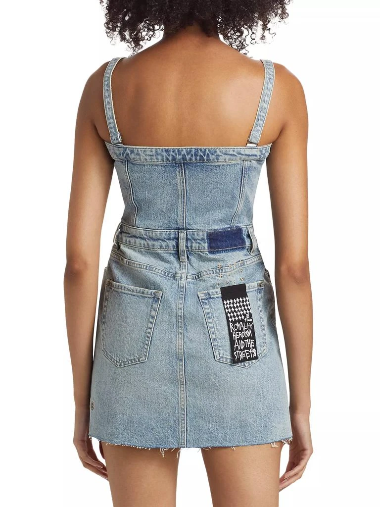 Paradise Lost Paloma Denim Minidress  On Sale Now with Up to 50% Off |  Discover Exclusive Deals & Savings at BeyondStyle  Authentic Ksubi denim|women's|sleeveless|Women's|mini-length|squareneck|contemporary|sheath|solid|light|women's  apparel|dresses ...