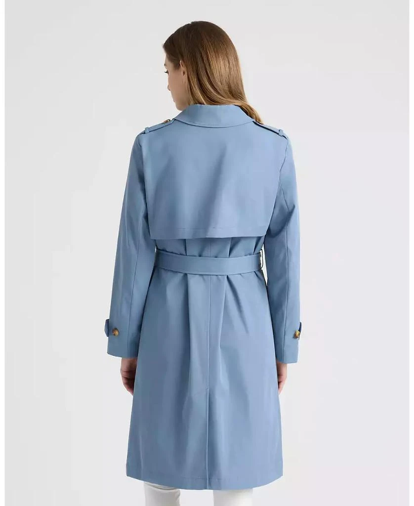 Ellen Tracy Women
s Double Breasted Trench Coat 2