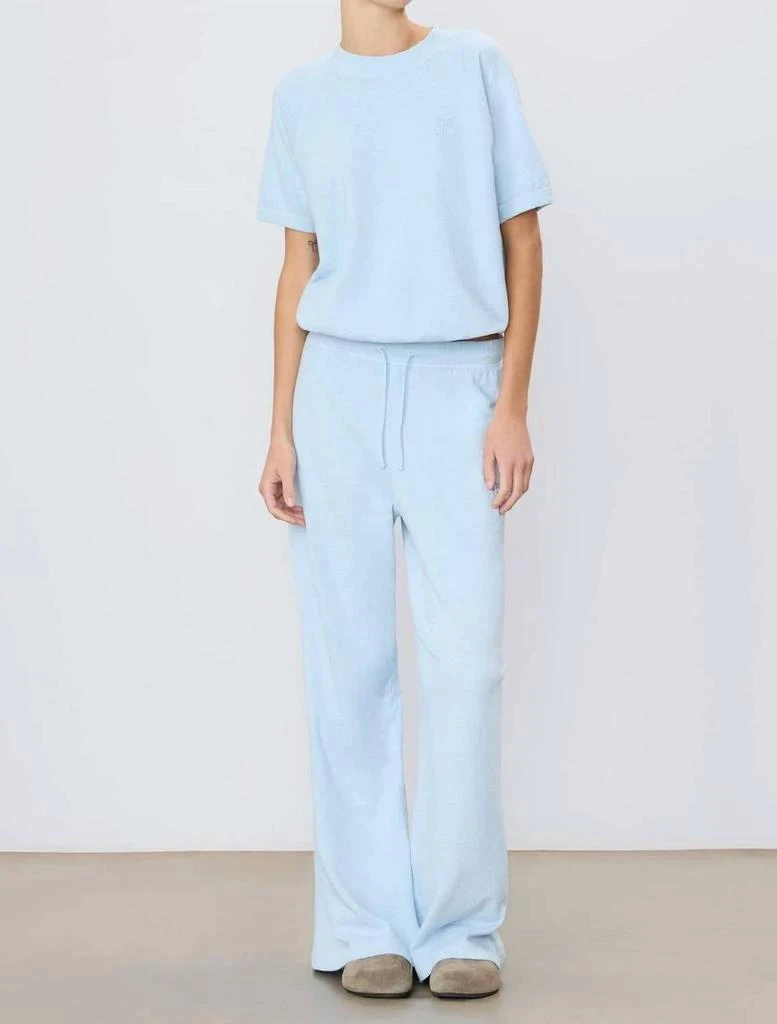 Eterne Eterne - Drawstring Wide Leg Sweatpant 1