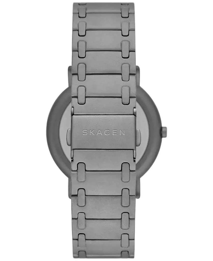 Skagen Men's Signatur Three Hand Gray Stainless Steel Watch 40mm 4