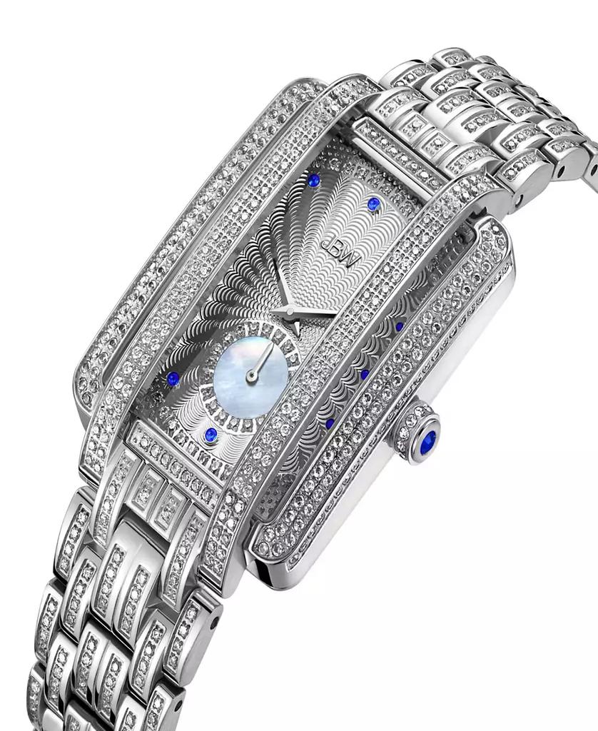 Jbw Women's Mink Platinum Series Diamond Stainless Steel Watch, 28mm