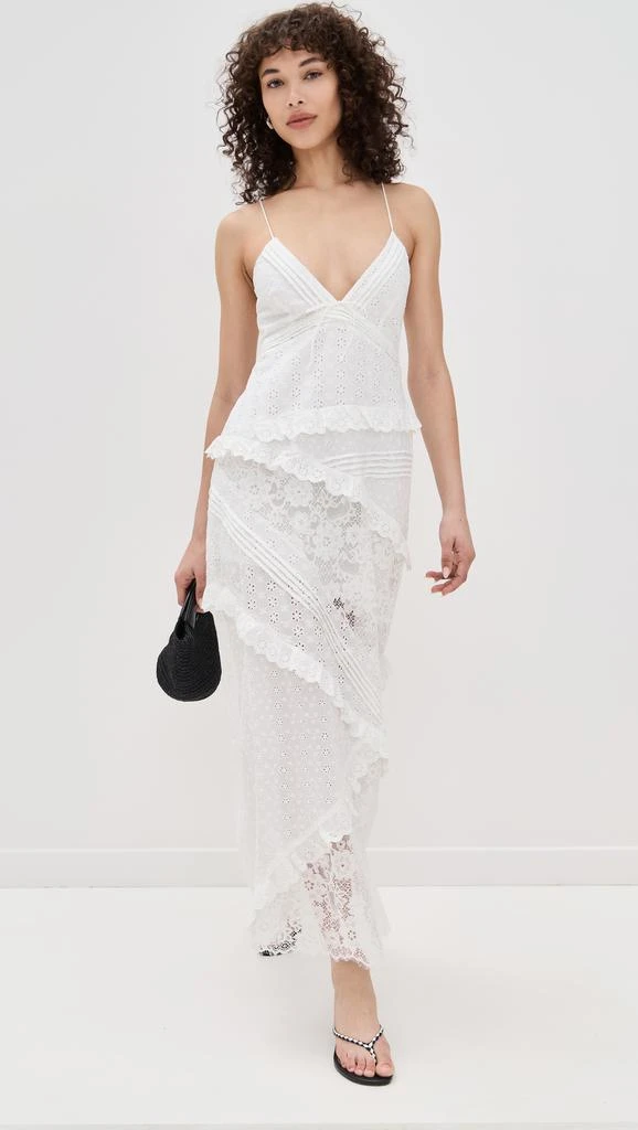 For Love & Lemons Rosalyn Maxi Dress 1