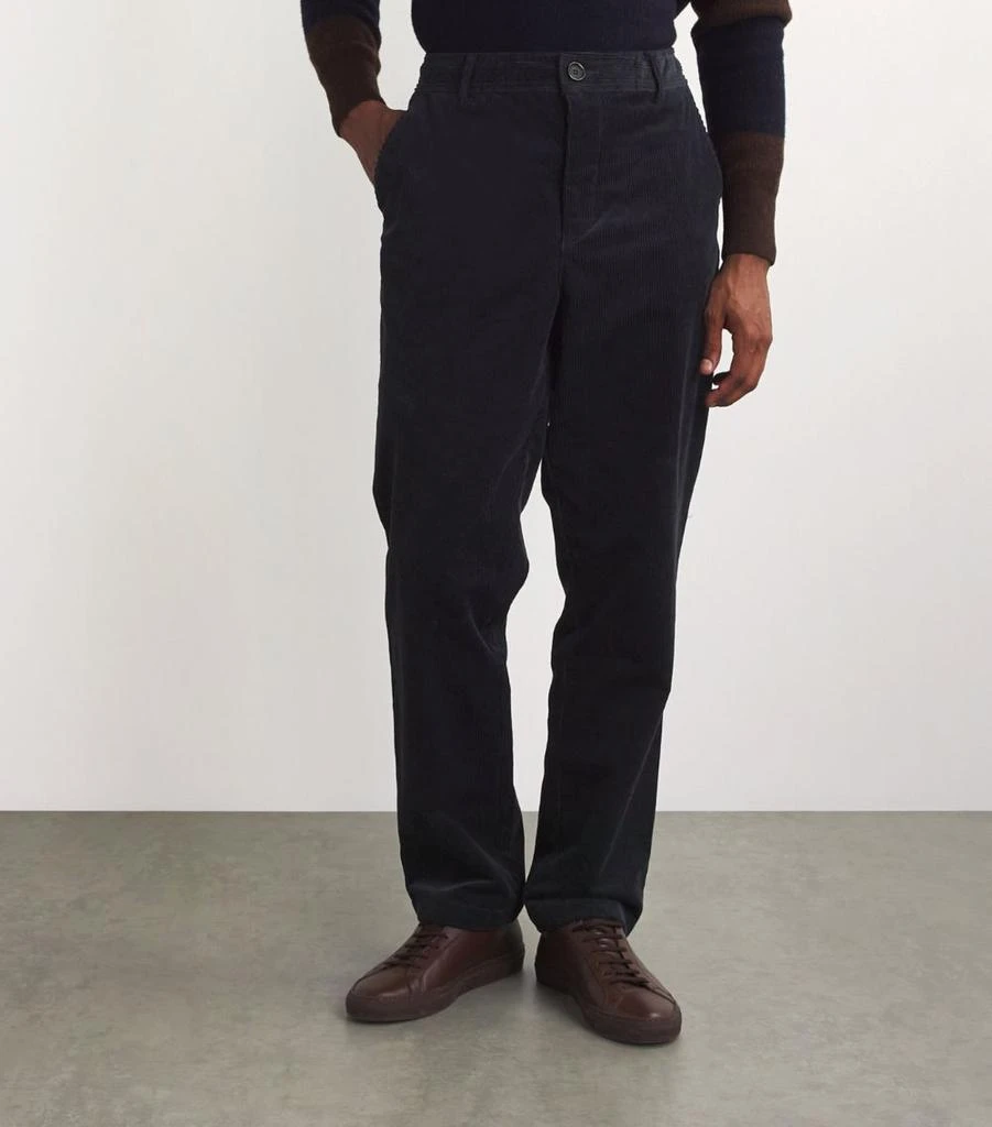 Oliver Spencer Corduroy Straight-Leg Trousers 3