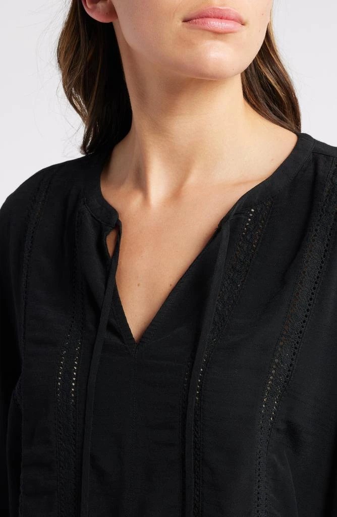 Treasure & Bond Lace Inset Pullover Top 4