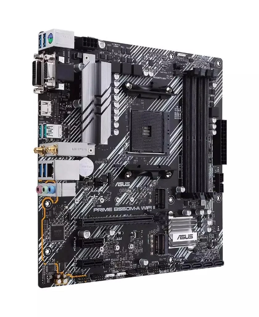 ASUS PRIME B550M-A WIFI II 128 GB AMD B550 AM4 Max DDR4 mATX Motherboard 1