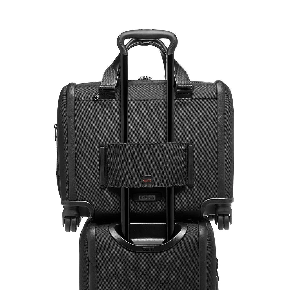 Tumi Alpha 3 Deluxe 4-Wheel Laptop Case Brief 4