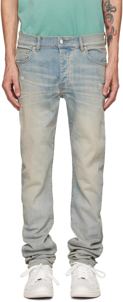 AMIRI Blue Stack Jeans - Pants - Free Shipping - BeyondStyle