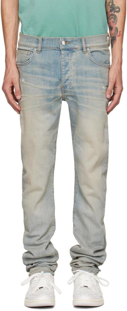 AMIRI Blue Stack Jeans 1