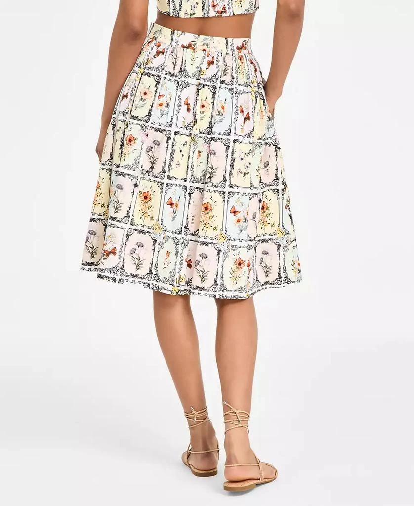 Avec Les Filles Women's Printed Full Skirt 2