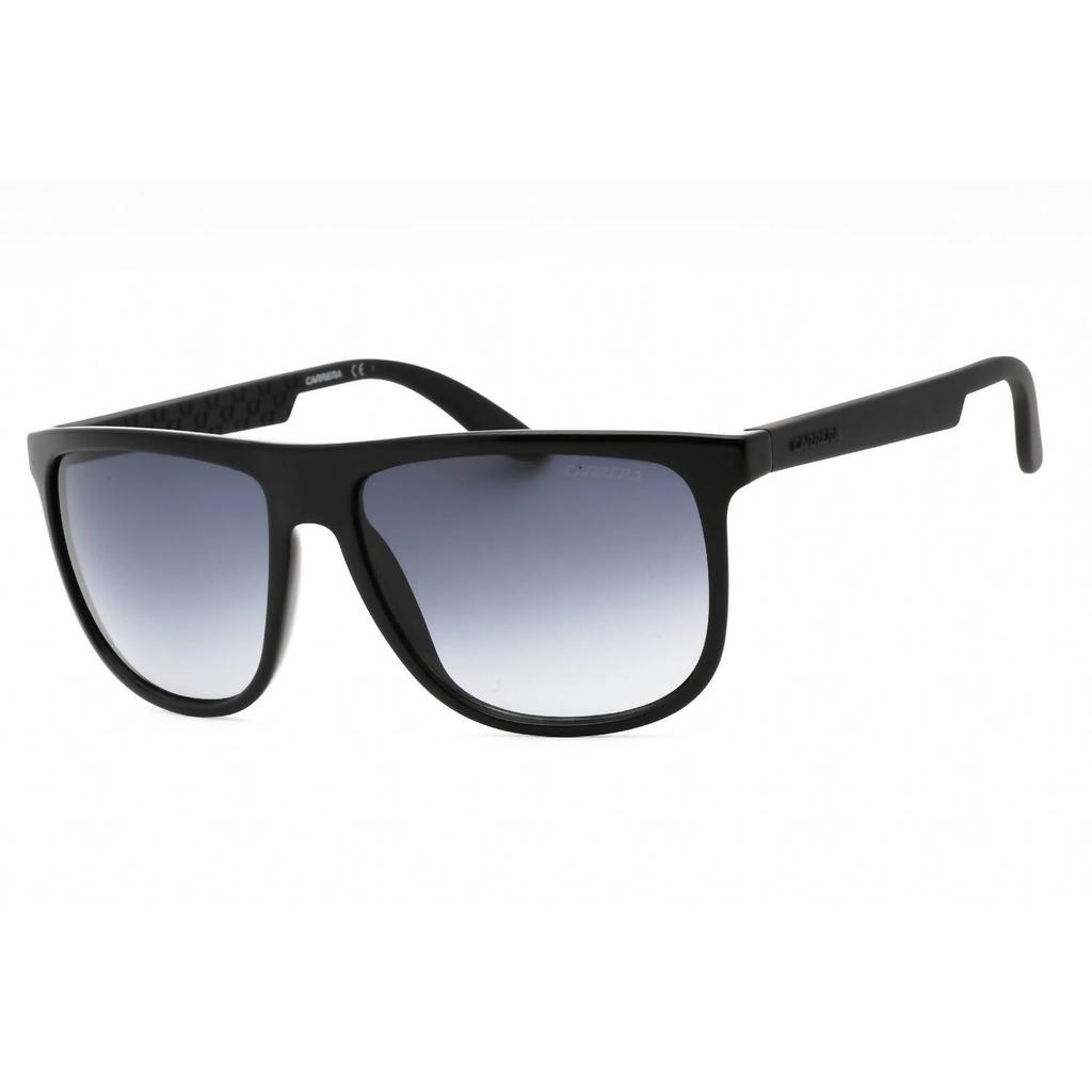 Carrera Men's 5003 Sunglasses In Shiny Black Matte / Dark Grey Gradient