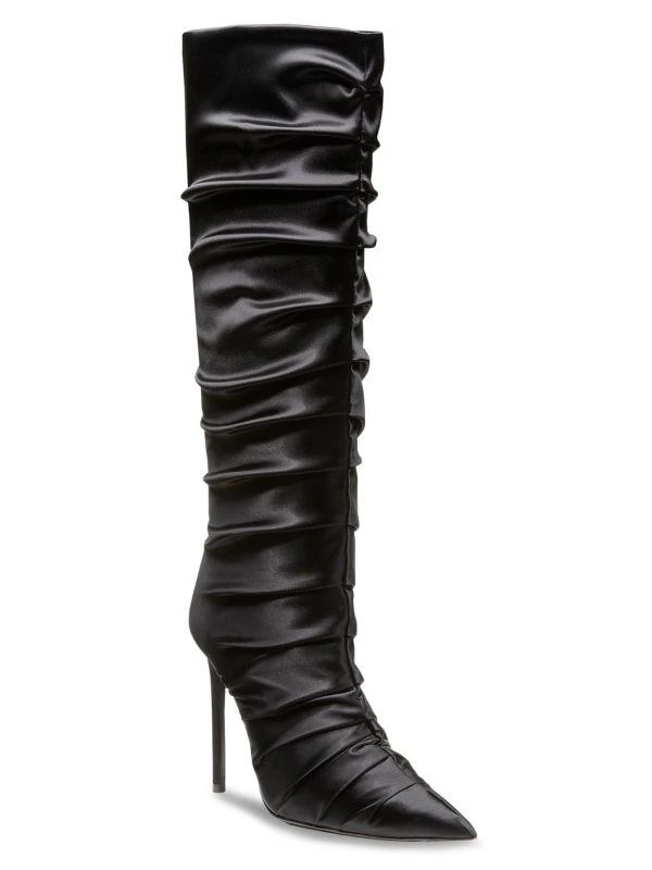 Stuart Weitzman 100MM Ruche Stiletto Knee High Boots 2