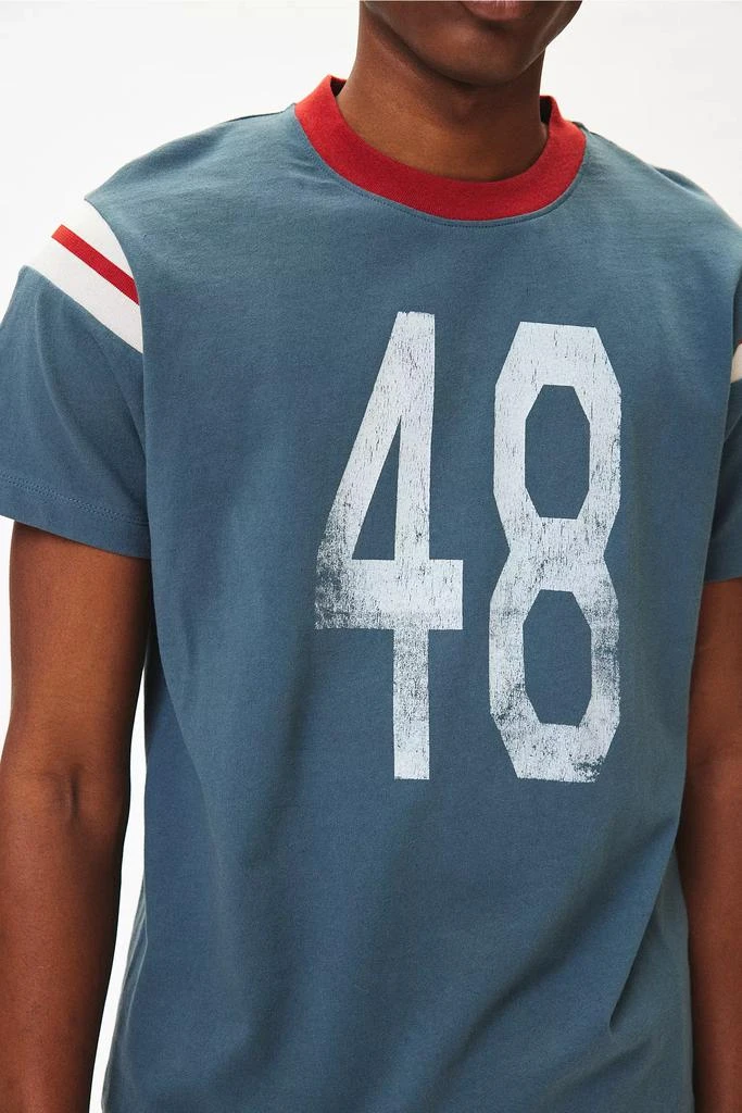 Urban Outfitters Sport Graphic Vintage Ribbed Inset Tee 1